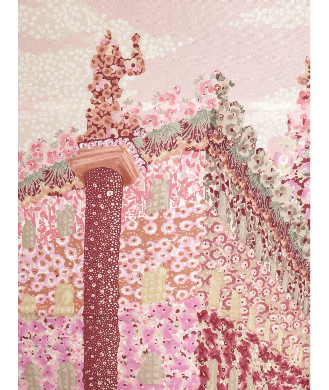 FERRAGAMO Мульти шелковый шарф, фото 4