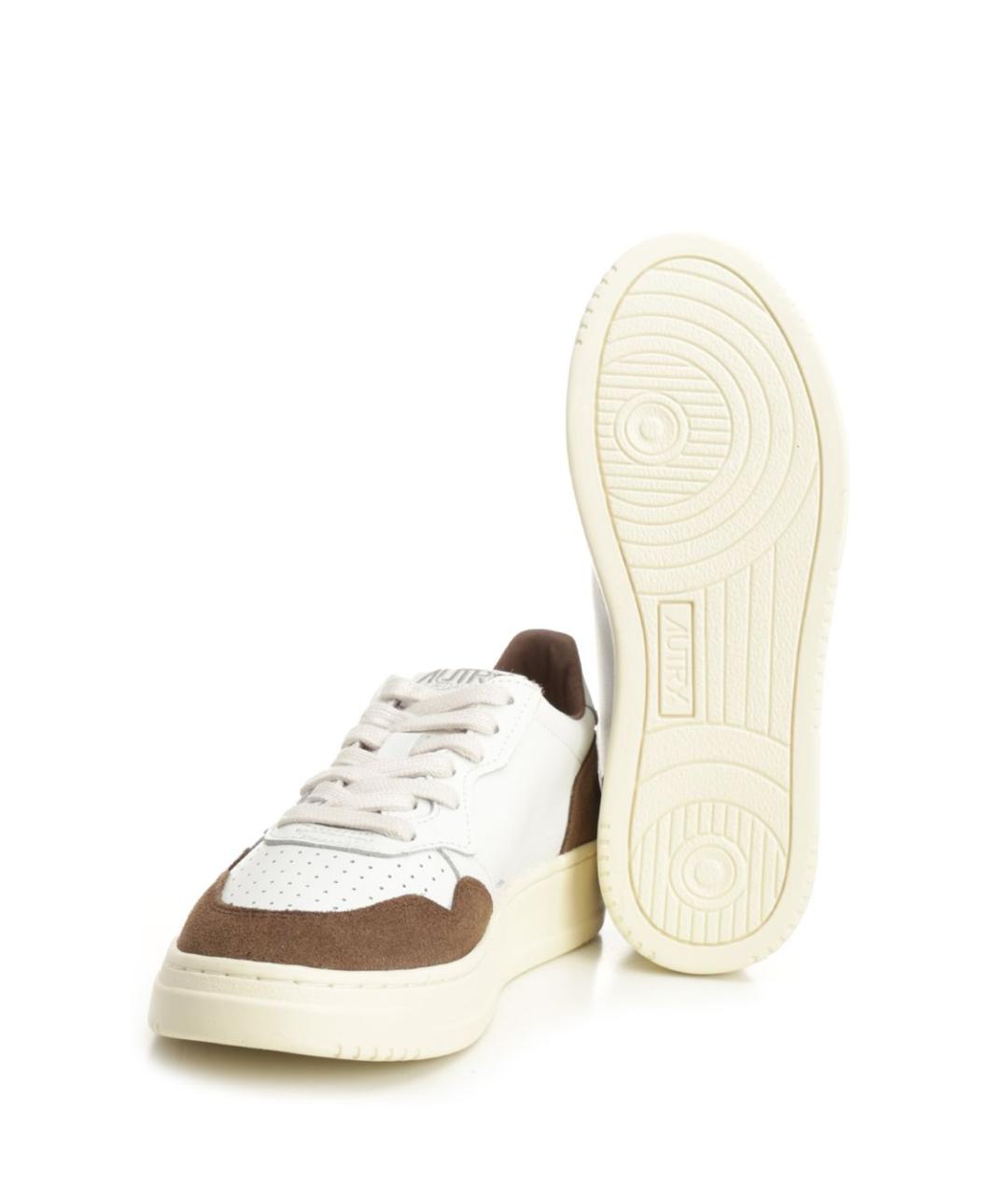 AUTRY Белые кожаные кроссовки, фото 5