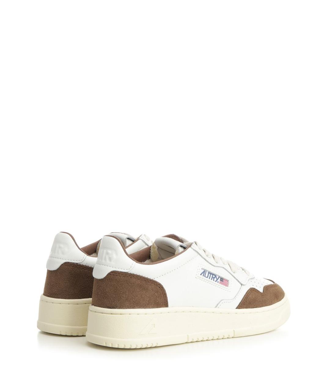 AUTRY Белые кожаные кроссовки, фото 3