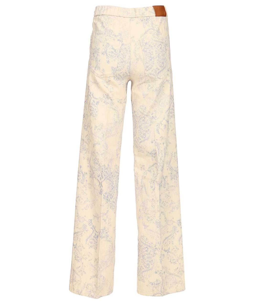 FORTE FORTE Мульти хлопковые прямые джинсы, фото 2