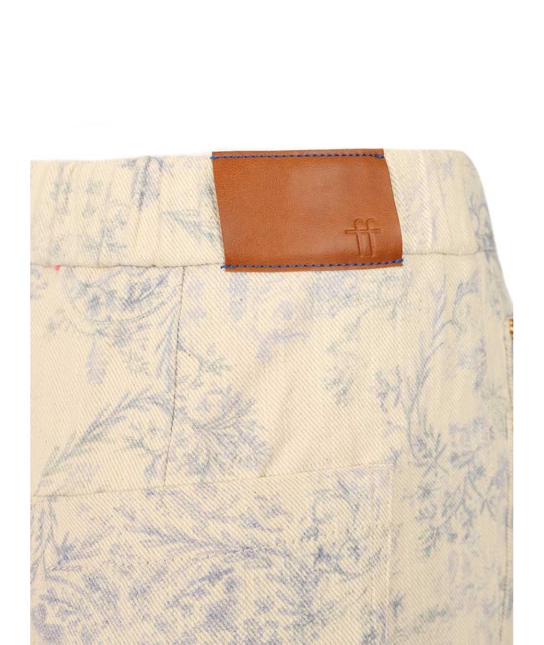 FORTE FORTE Мульти хлопковые прямые джинсы, фото 6