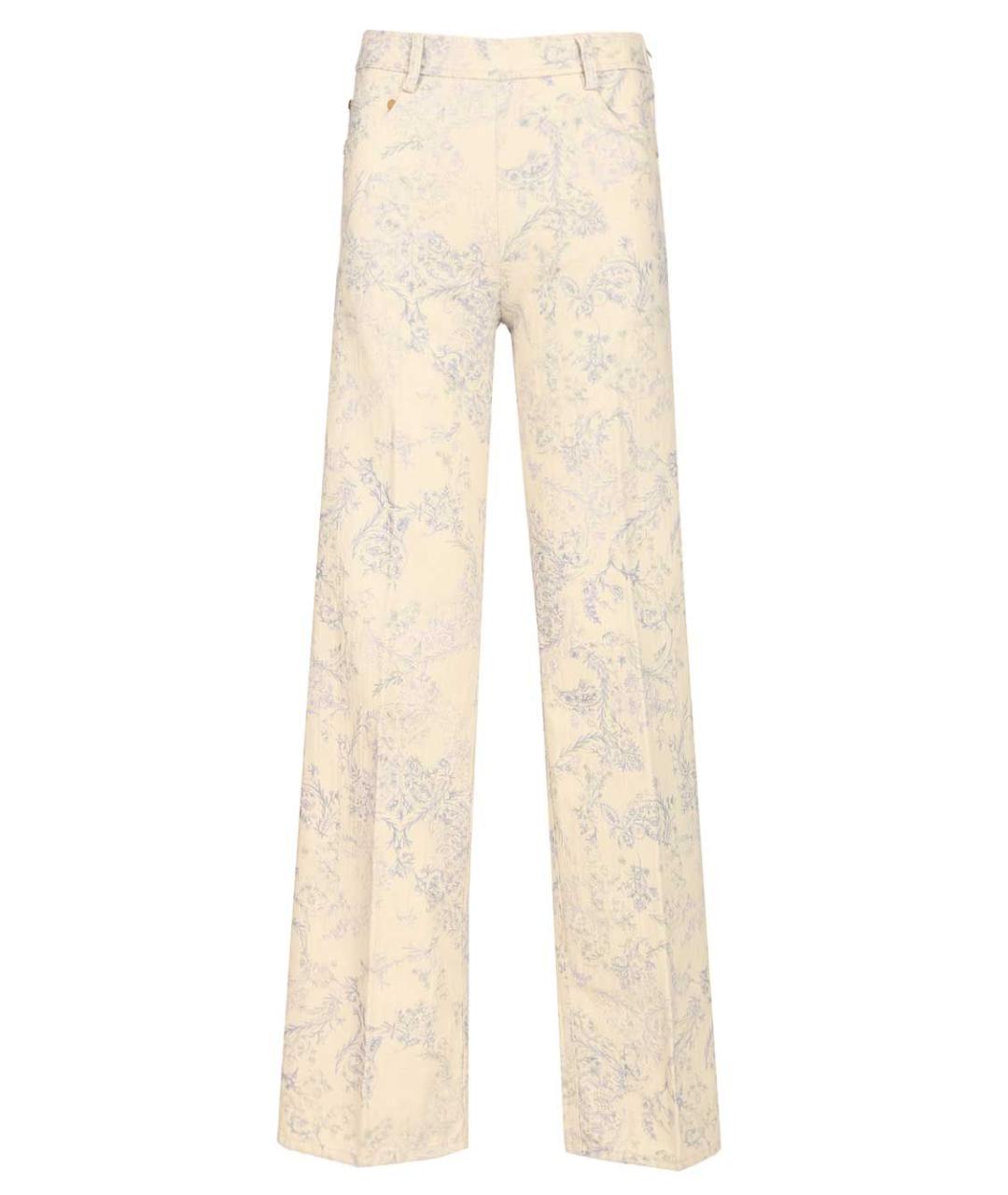 FORTE FORTE Мульти хлопковые прямые джинсы, фото 1