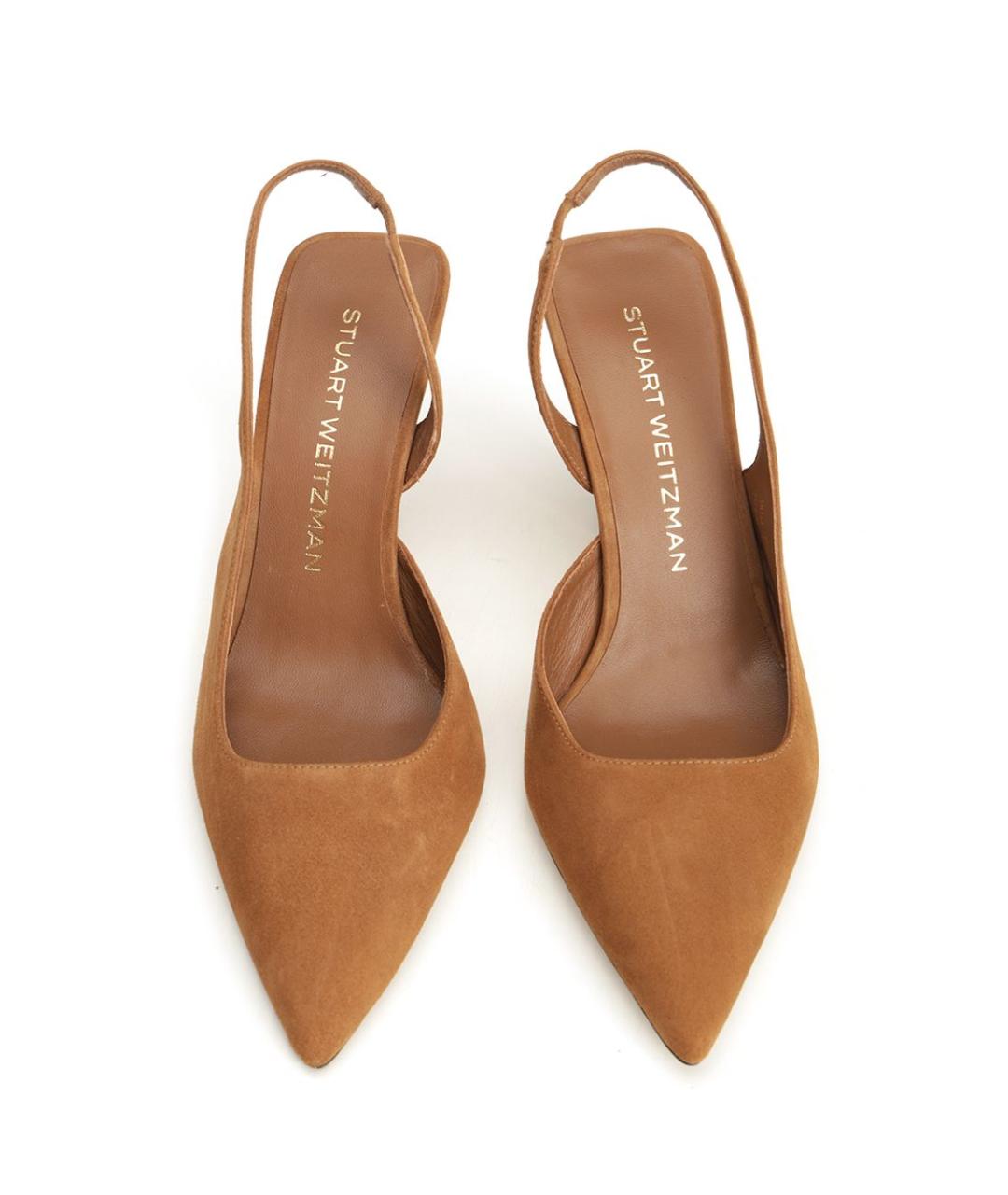 STUART WEITZMAN Бежевые туфли, фото 5