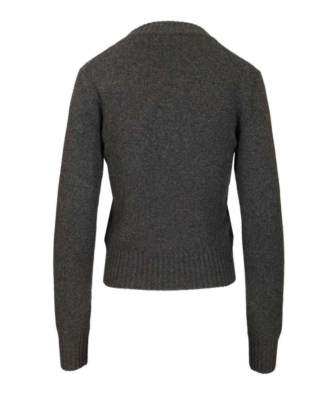 Ami Paris Черный кашемировый джемпер / свитер, фото 2