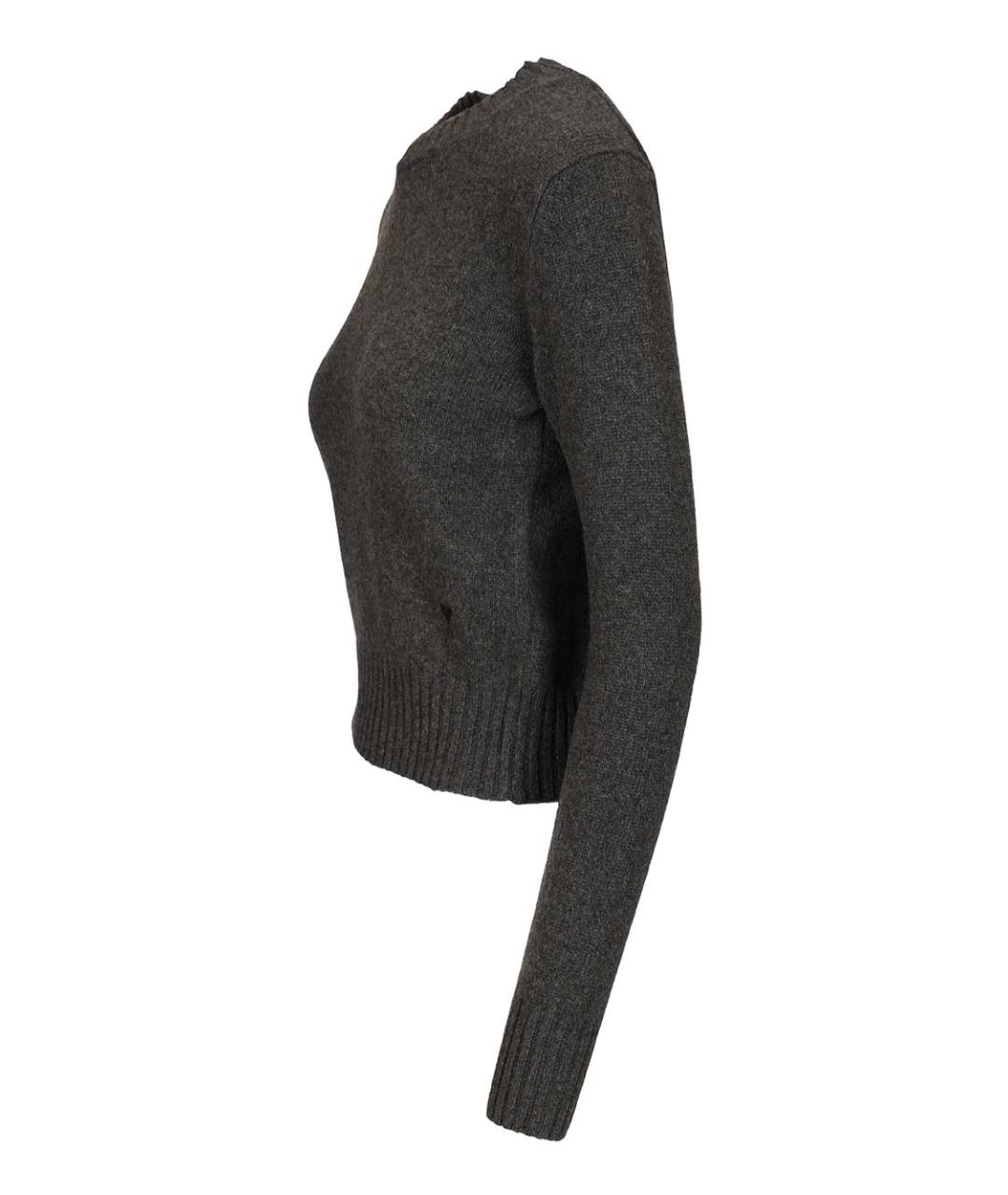 Ami Paris Черный кашемировый джемпер / свитер, фото 3