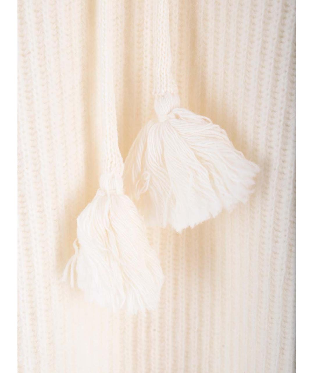 GOLDEN GOOSE DELUXE BRAND Белый шерстяной джемпер / свитер, фото 4