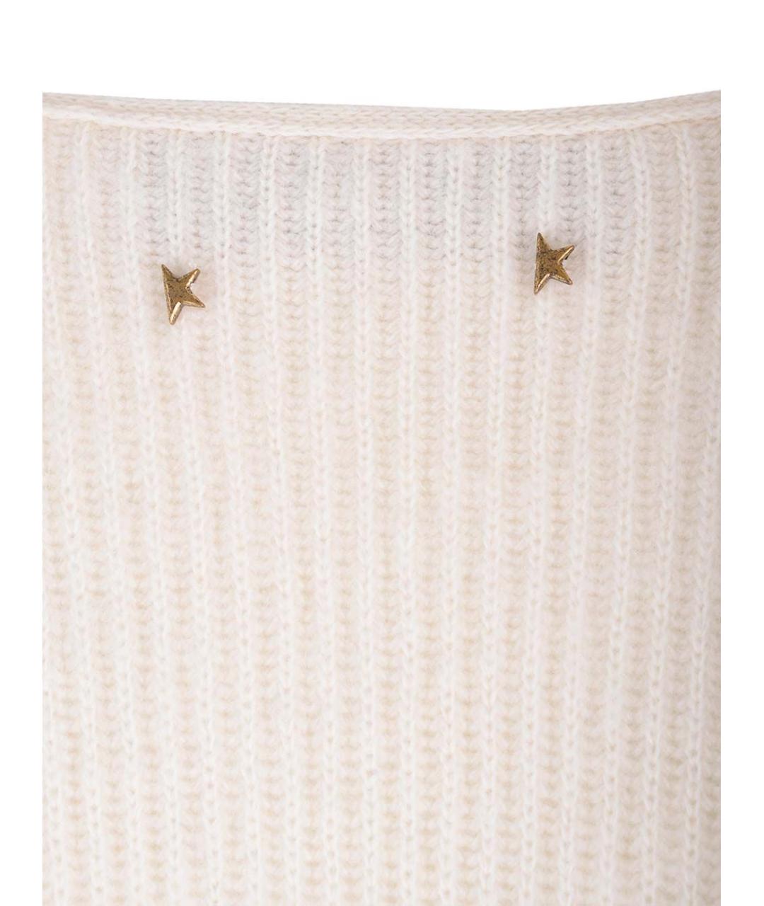 GOLDEN GOOSE DELUXE BRAND Белый шерстяной джемпер / свитер, фото 6