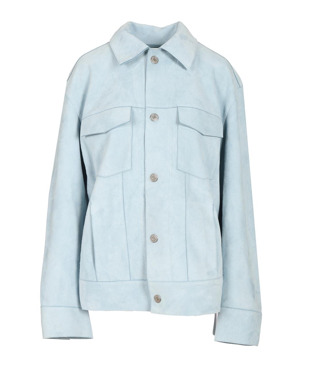 Ami Paris Голубая хлопковая куртка, фото 1