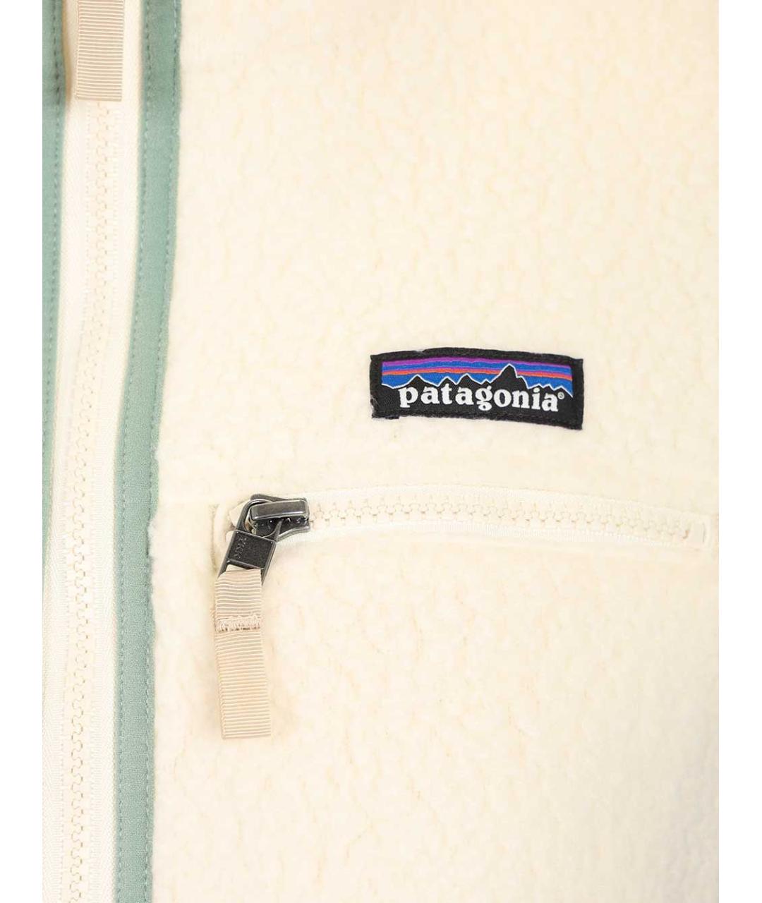 PATAGONIA Белый полиэстеровый жилет, фото 4