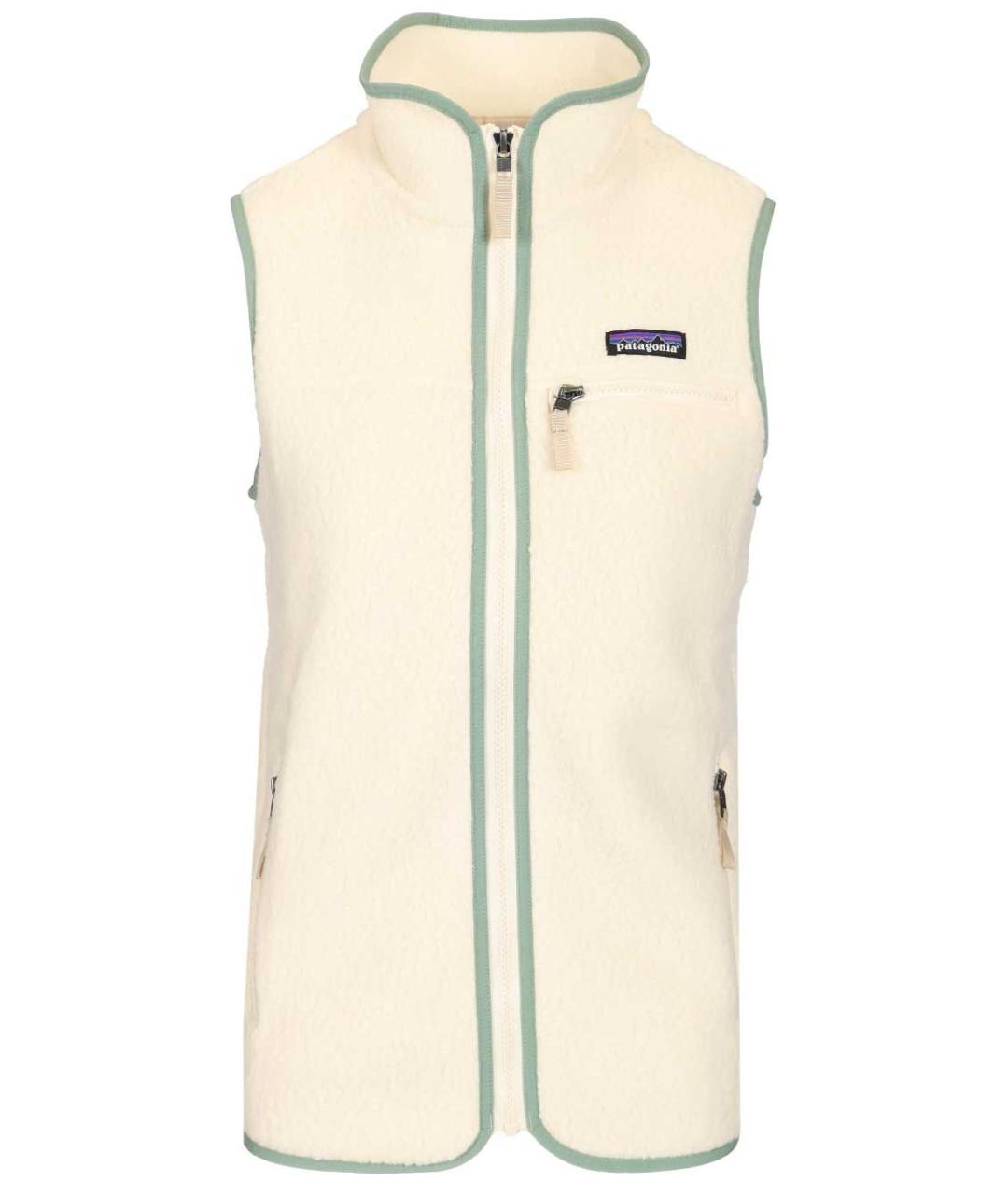 PATAGONIA Белый полиэстеровый жилет, фото 1
