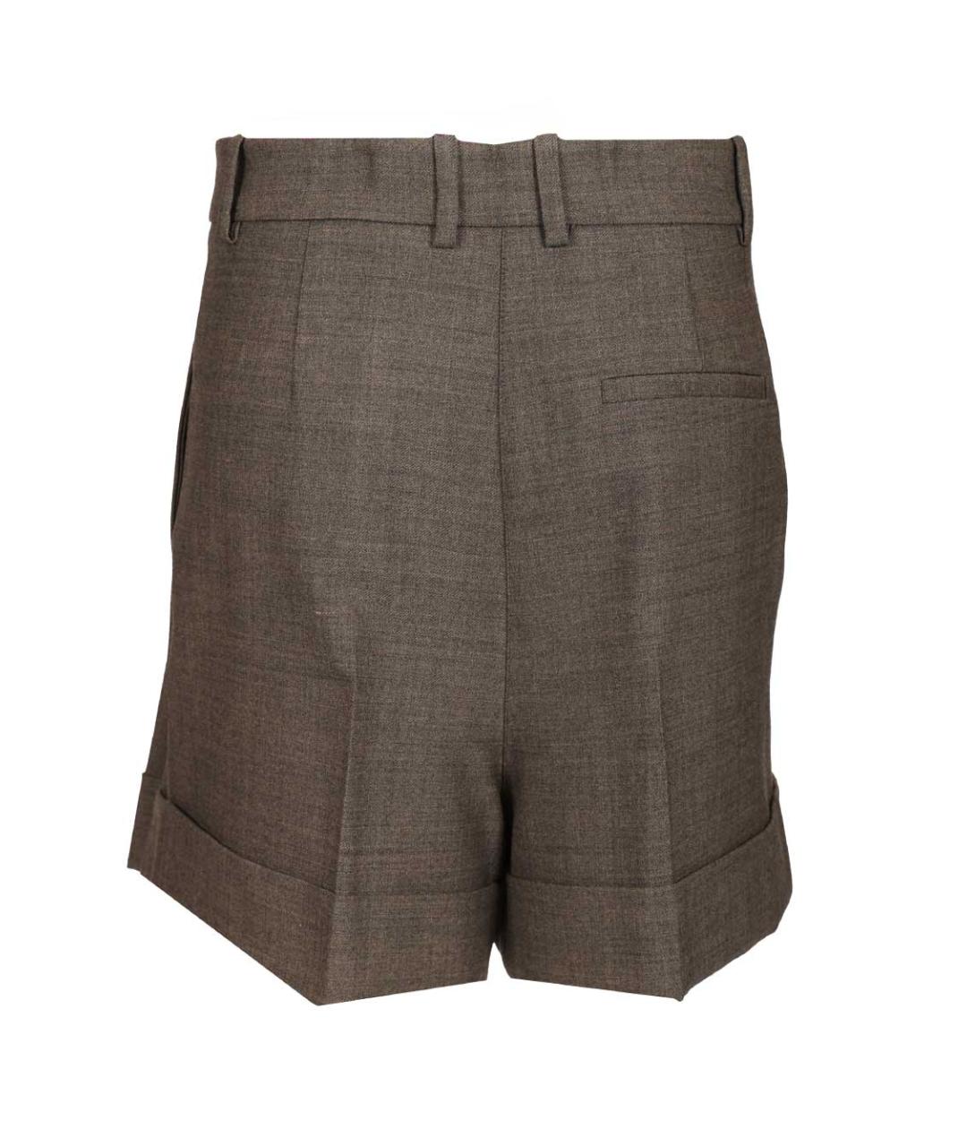 P.A.R.O.S.H. Серые полиэстеровые шорты, фото 2