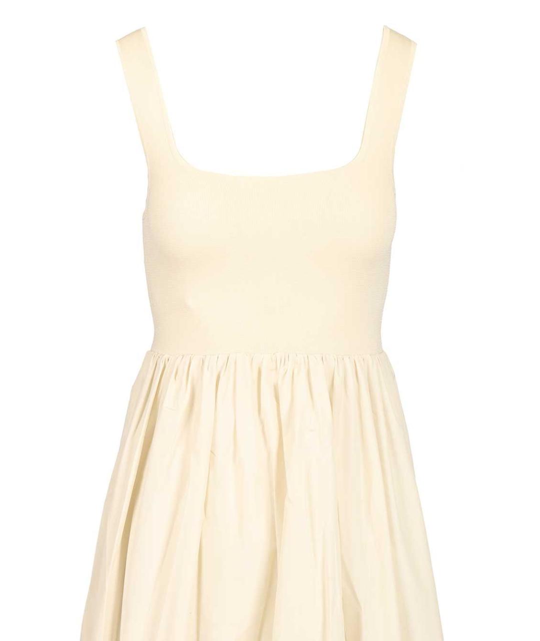 MATTEAU Бежевое хлопковое платье, фото 4