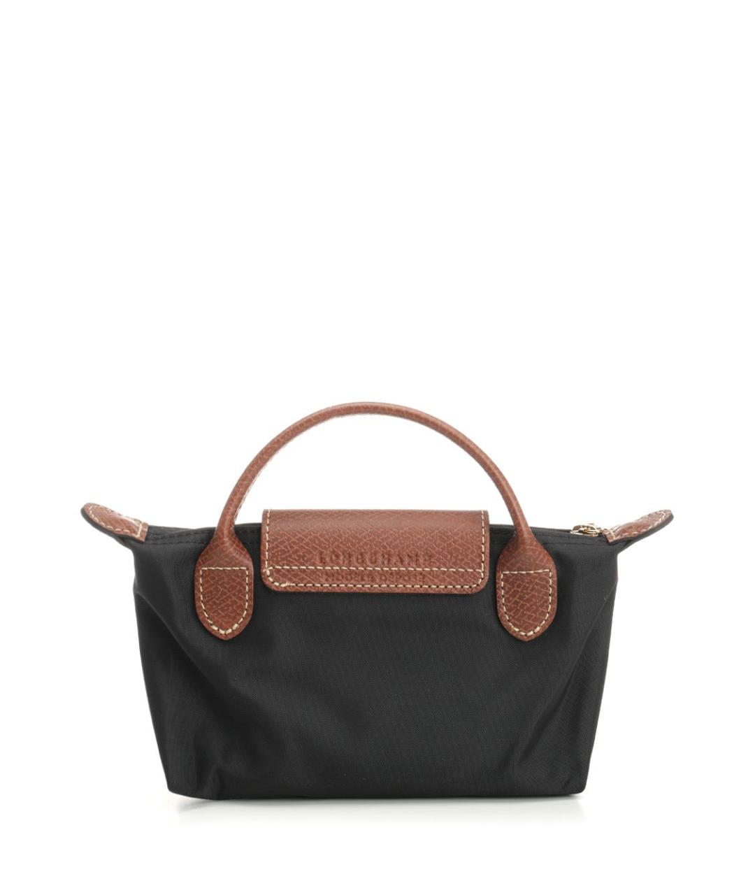 LONGCHAMP Черная синтетическая косметичка, фото 3