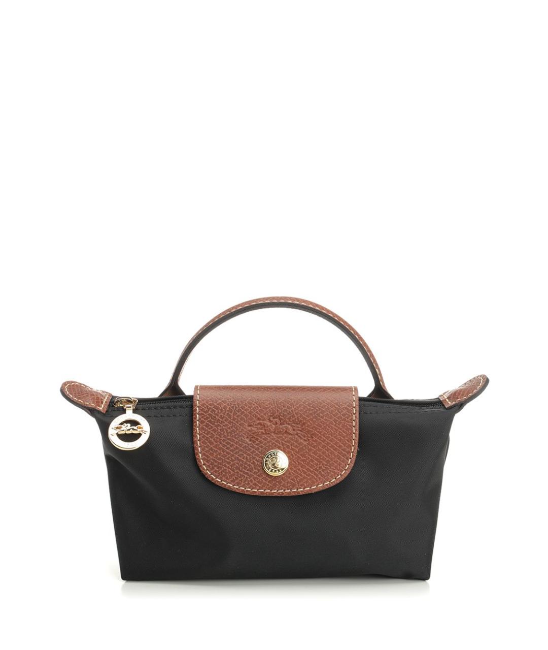 LONGCHAMP Черная синтетическая косметичка, фото 1