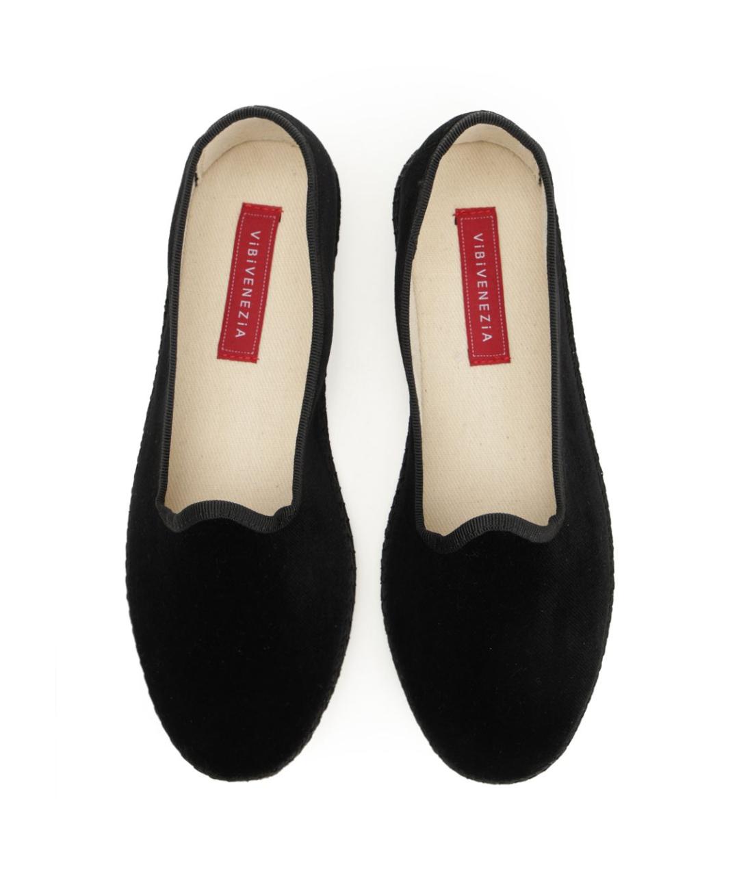 VIBI Черные текстильные балетки, фото 5