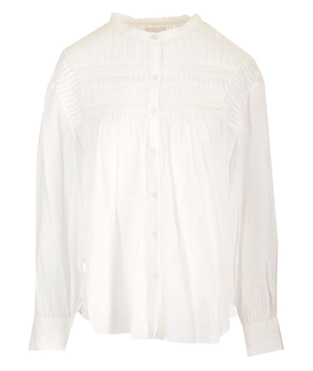 ISABEL MARANT ETOILE Белая хлопковая рубашка, фото 1