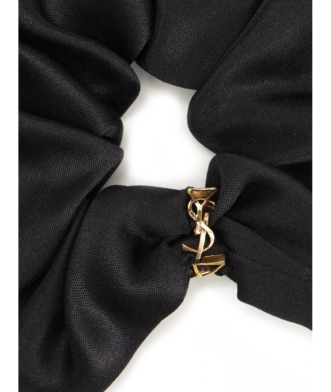 SAINT LAURENT Черная резинка, фото 2