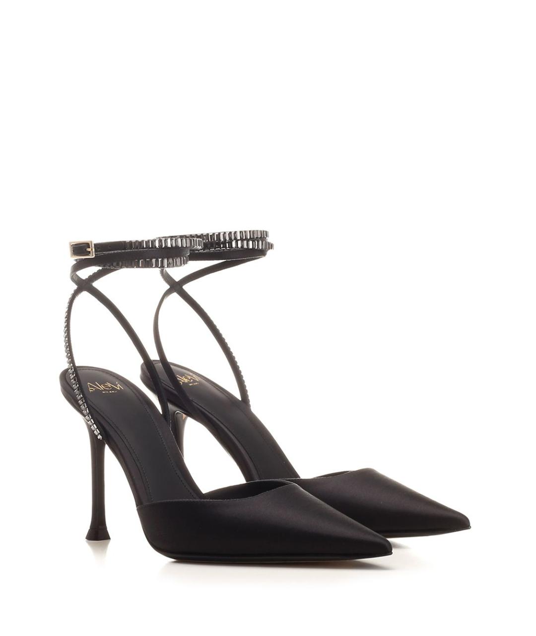 ALEVI Черные текстильные туфли, фото 2