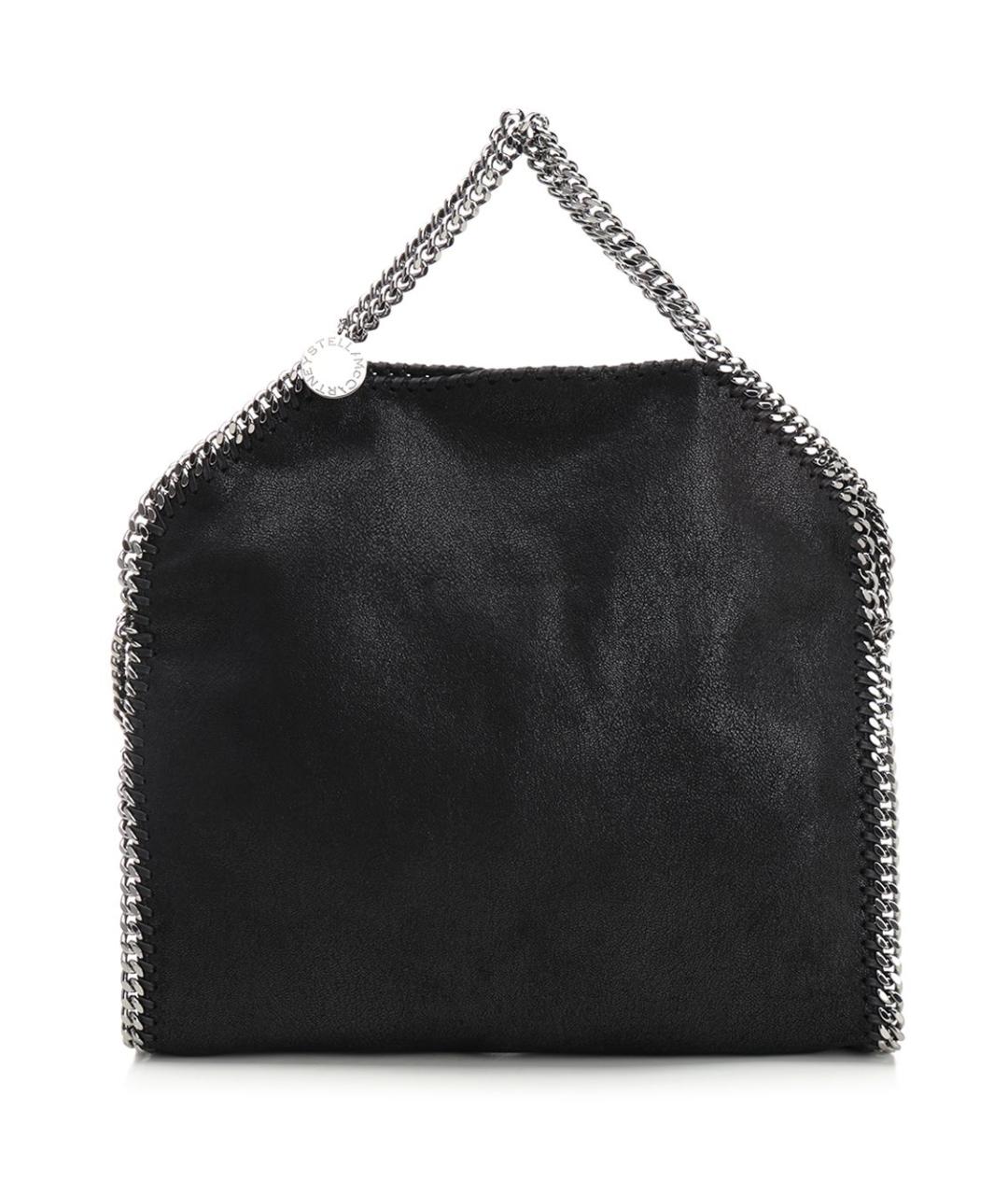 STELLA MCCARTNEY Черная сумка тоут из искусственной кожи, фото 1