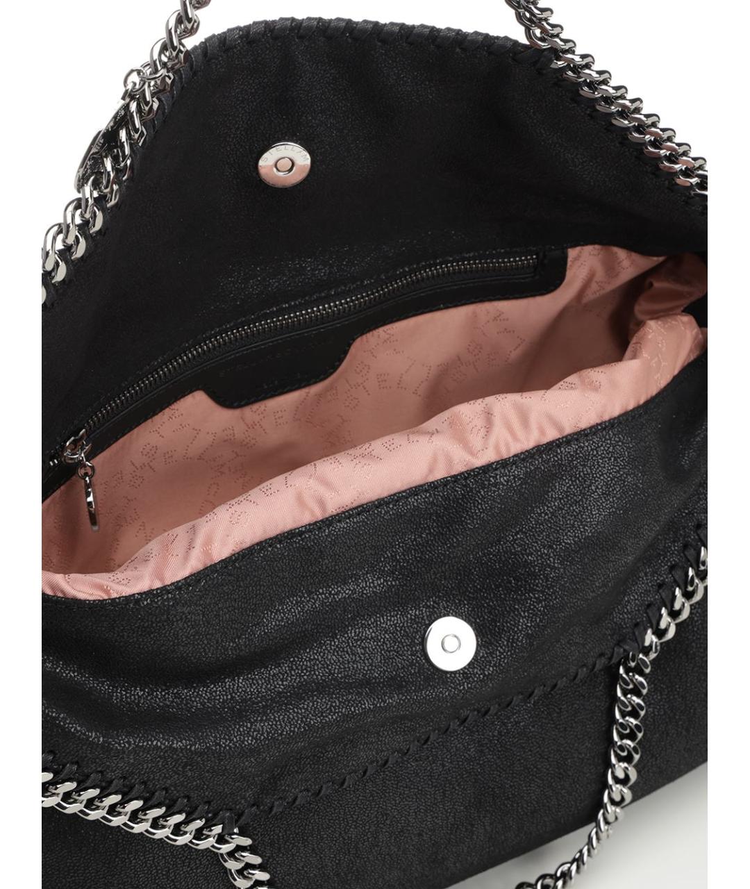 STELLA MCCARTNEY Черная сумка тоут из искусственной кожи, фото 4