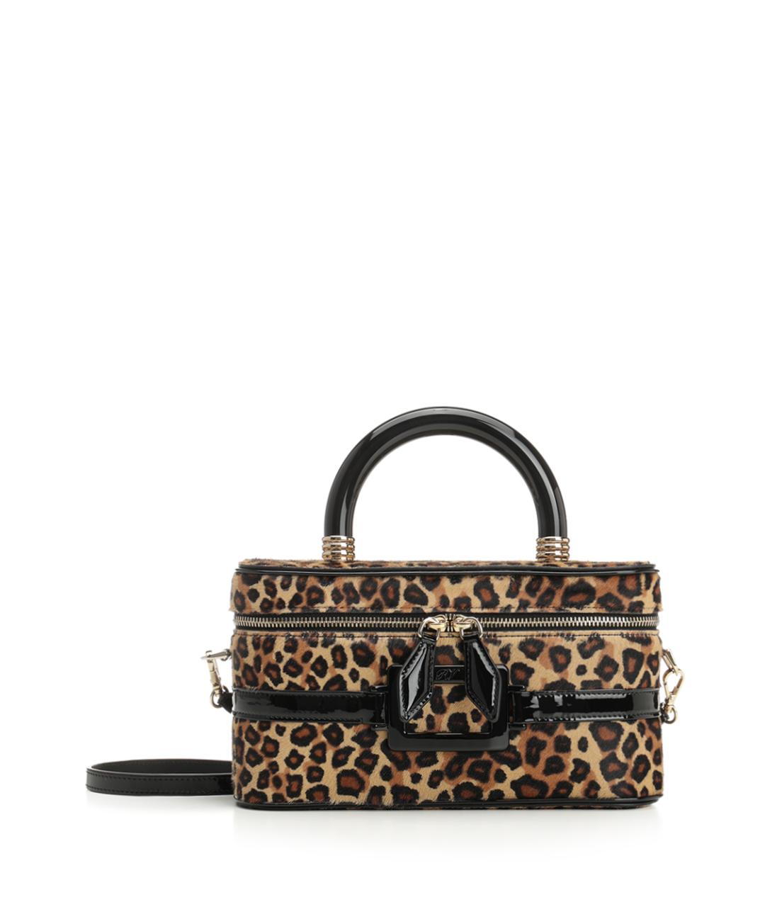 ROGER VIVIER Мульти меховая сумка с короткими ручками, фото 1