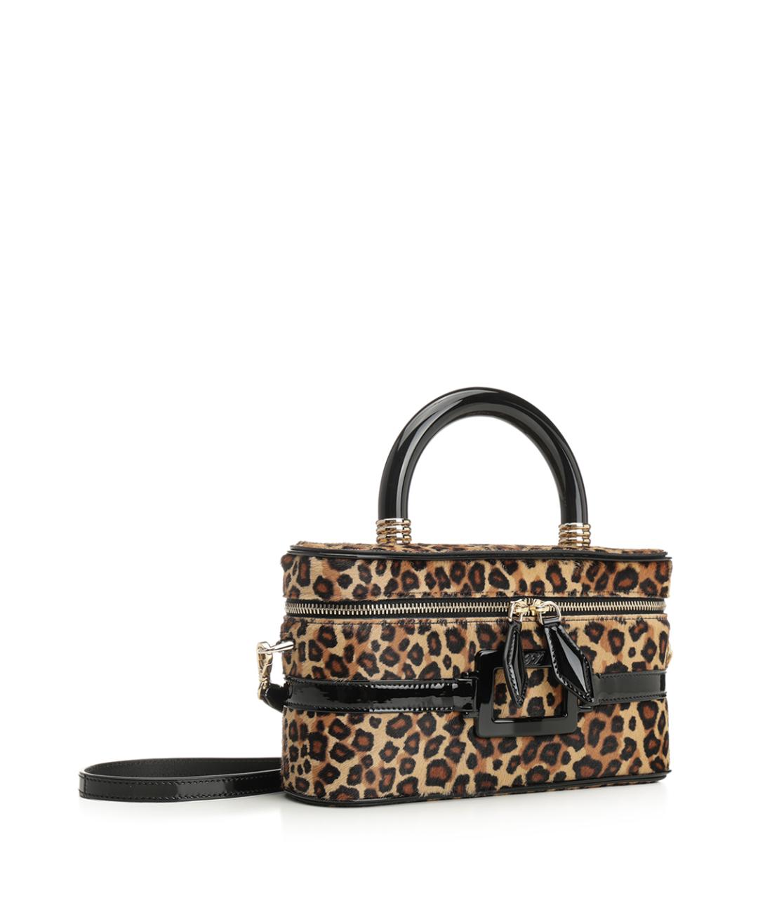 ROGER VIVIER Мульти меховая сумка с короткими ручками, фото 2