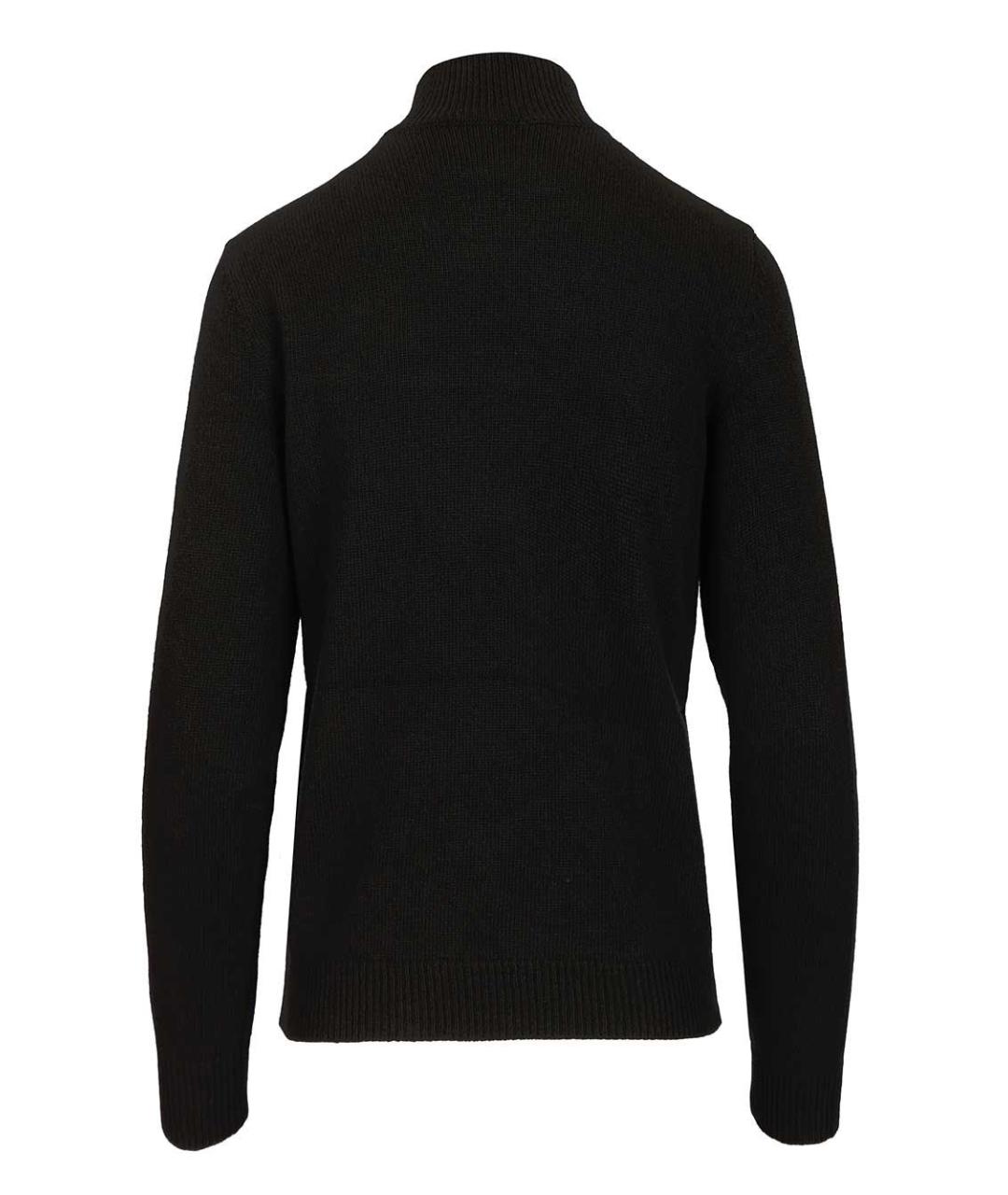 VALENTINO Черный шерстяной джемпер / свитер, фото 2