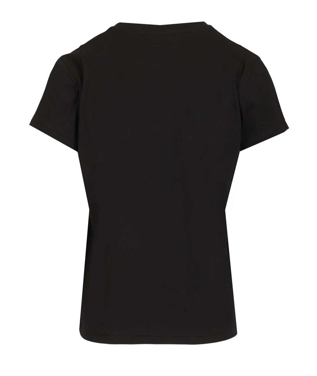 POLO RALPH LAUREN Черная хлопковая футболка, фото 2