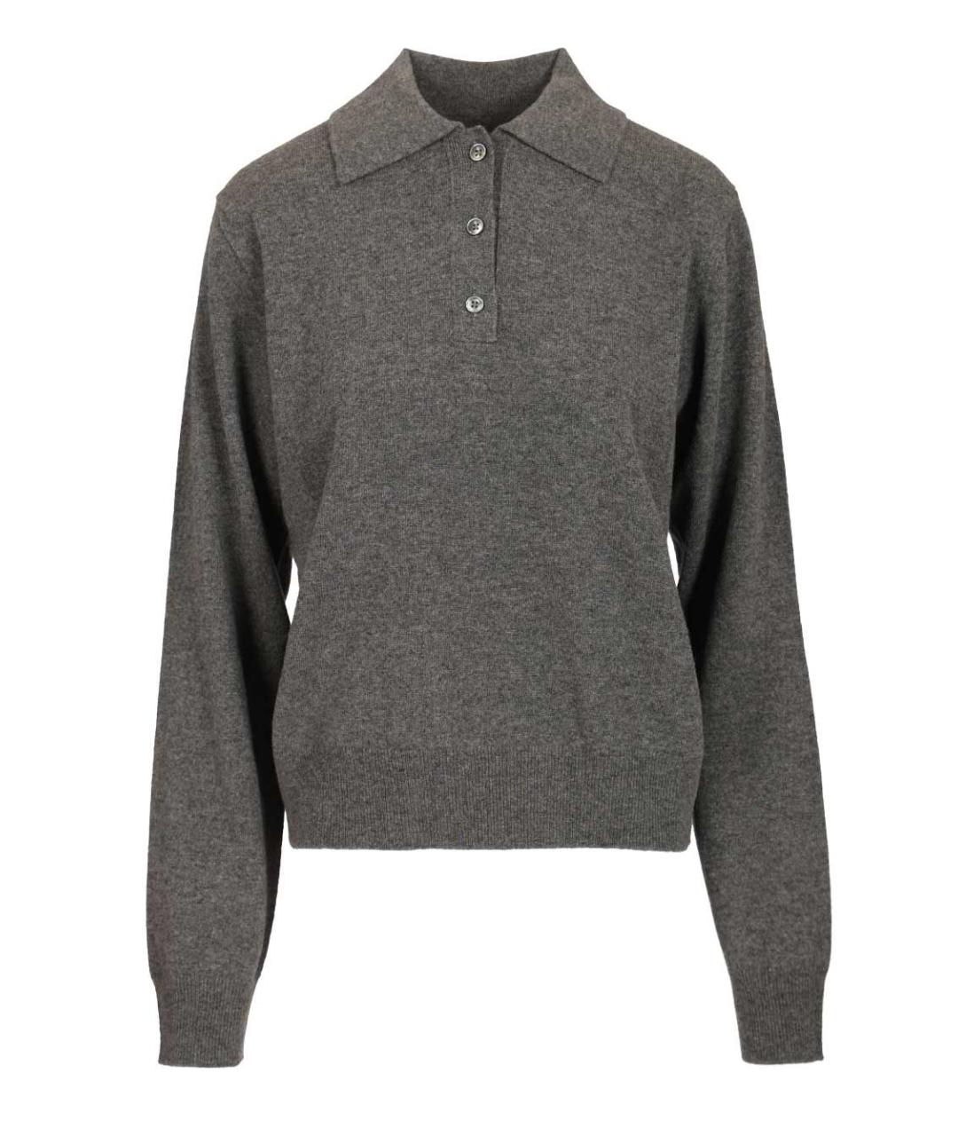 MAISON MARGIELA Серый шерстяной джемпер / свитер, фото 1
