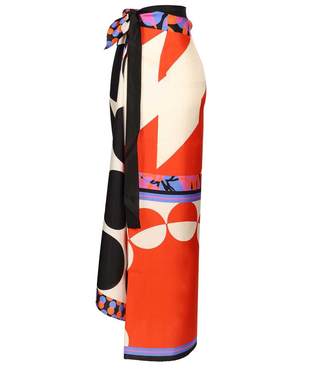 DRIES VAN NOTEN Мульти юбка миди, фото 4