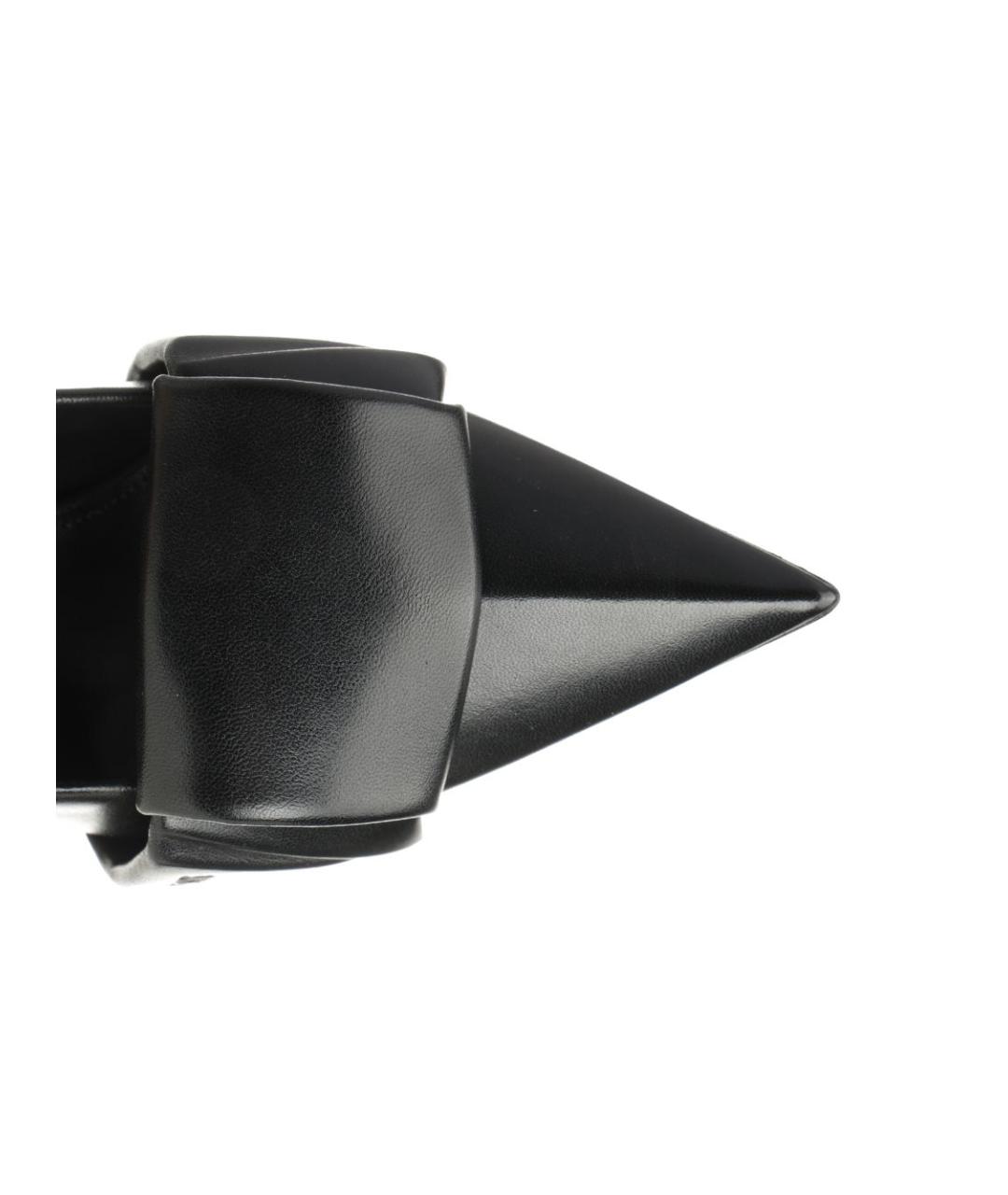 LOEWE Черные кожаные туфли, фото 4