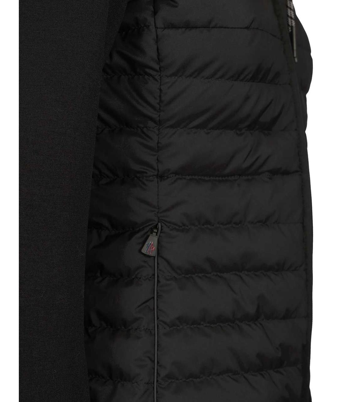 MONCLER GRENOBLE Черная полиамидовая куртка, фото 5