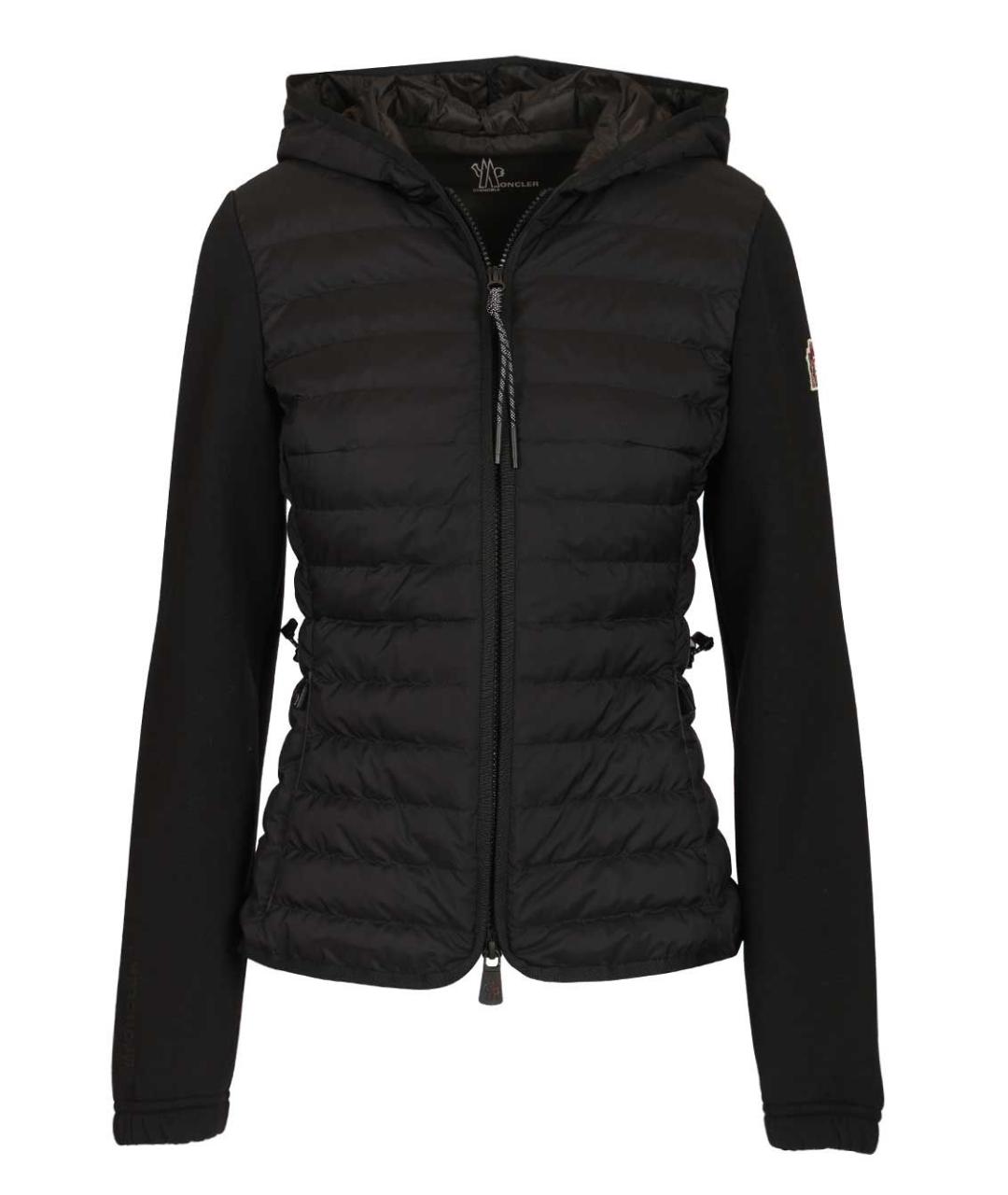 MONCLER GRENOBLE Черная полиамидовая куртка, фото 1