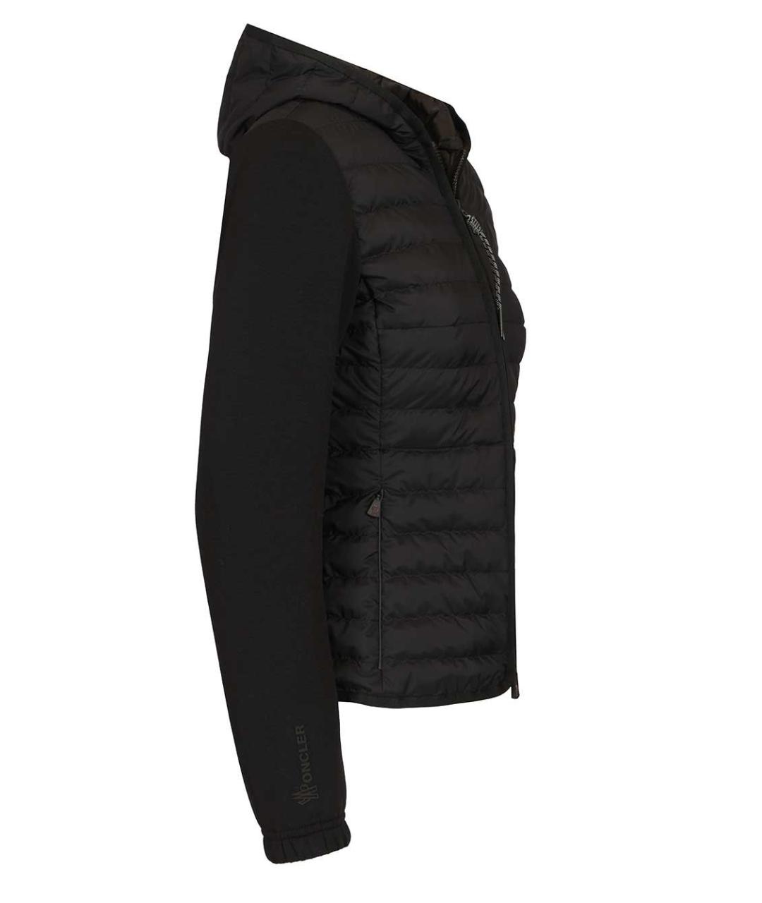 MONCLER GRENOBLE Черная полиамидовая куртка, фото 3