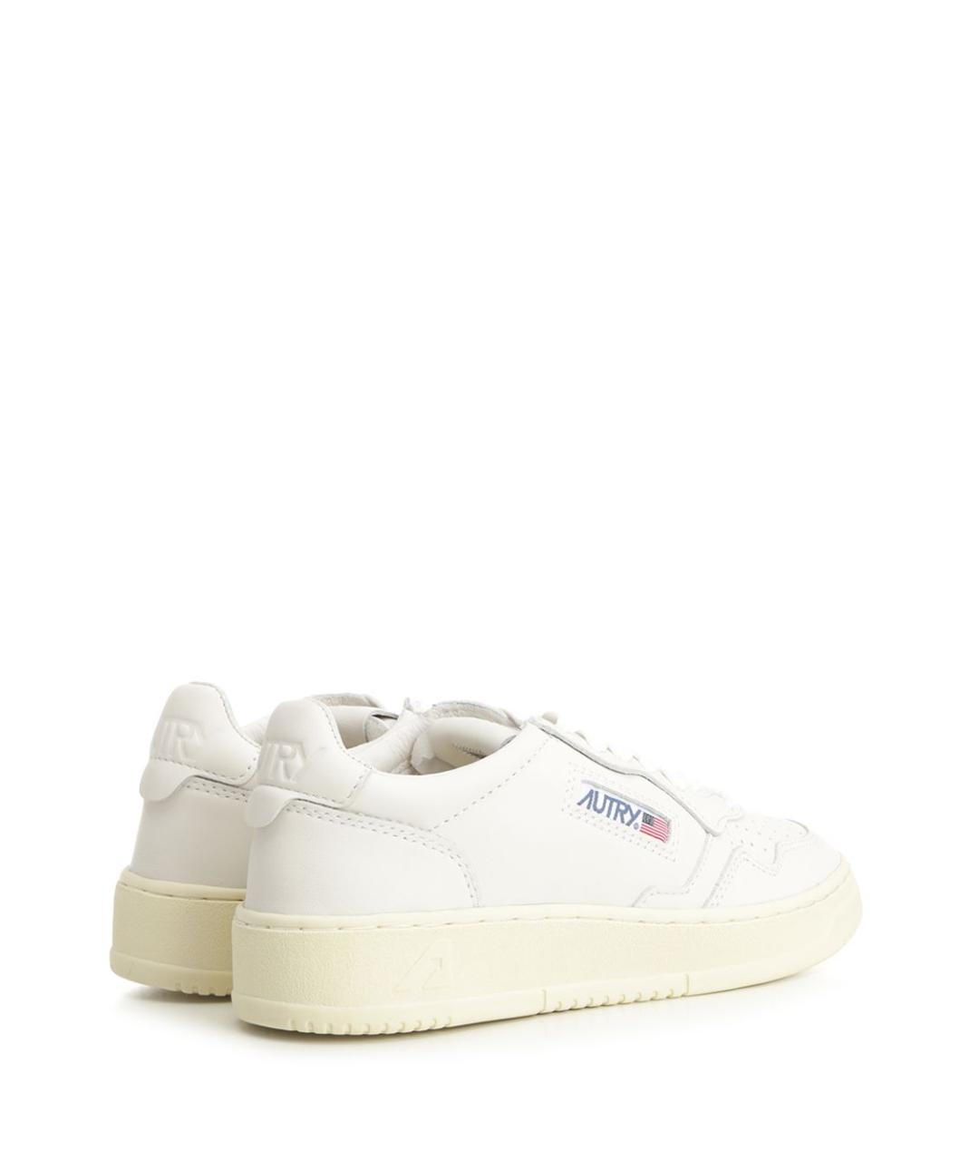 AUTRY Белые кожаные кеды, фото 3