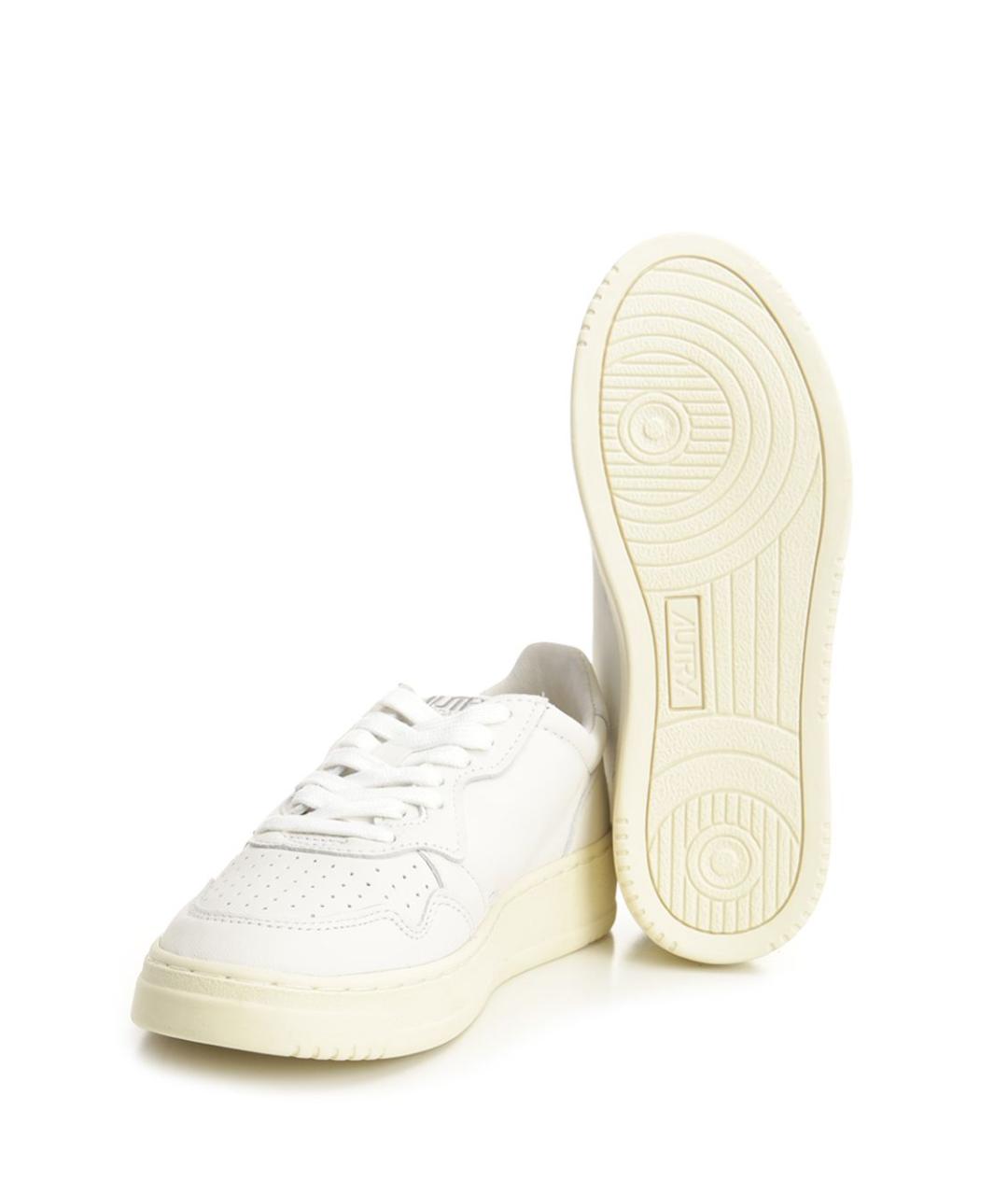 AUTRY Белые кожаные кеды, фото 5