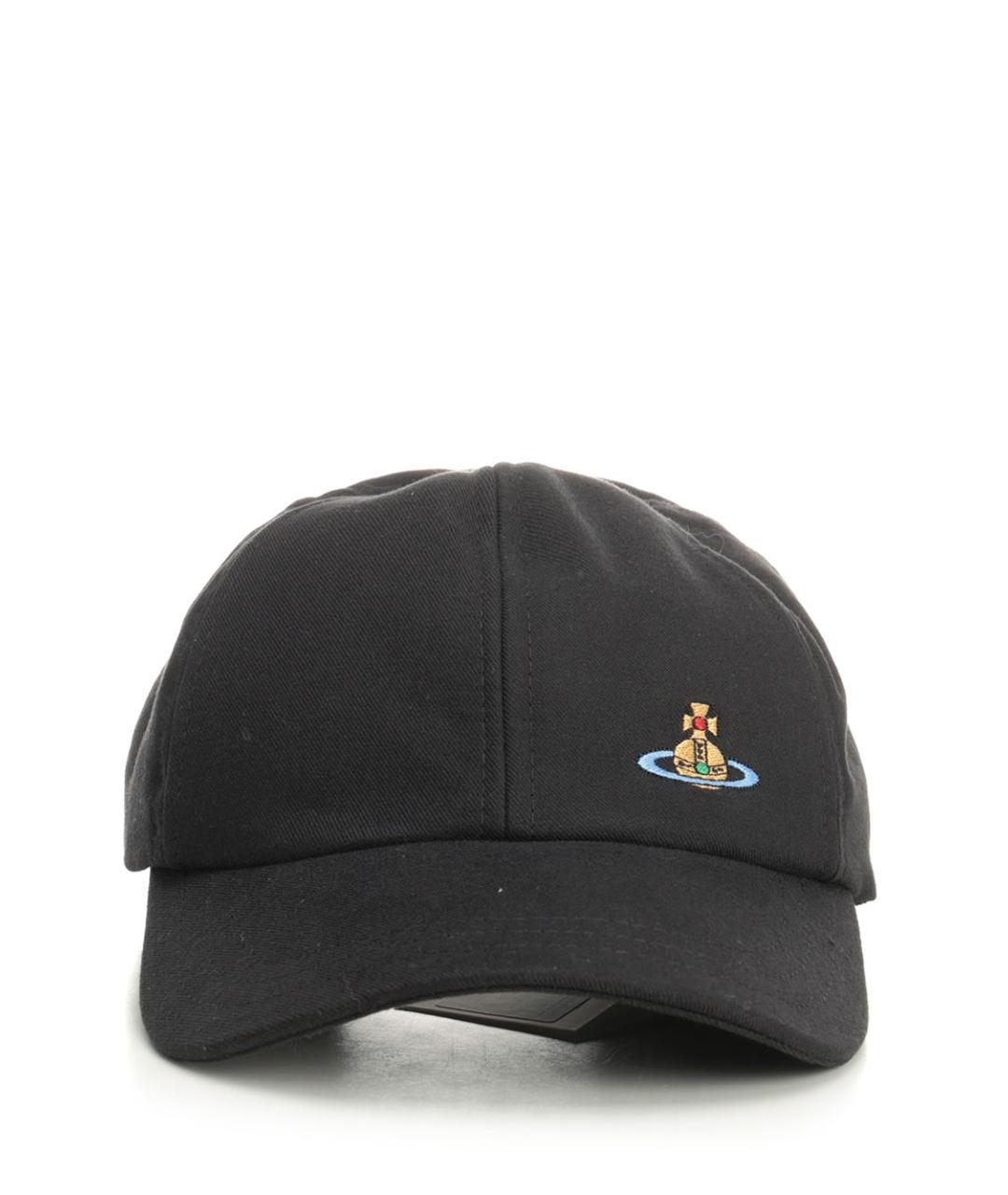 VIVIENNE WESTWOOD Черная хлопковая кепка/бейсболка, фото 1