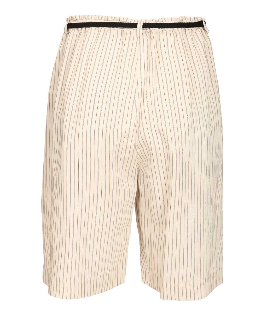 BARENA Бежевые вискозные шорты, фото 2