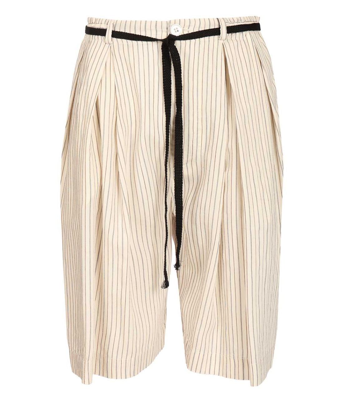 BARENA Бежевые вискозные шорты, фото 1