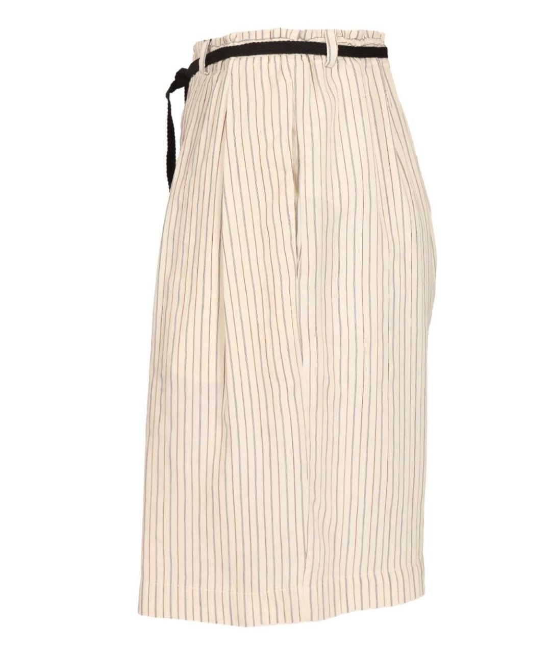 BARENA Бежевые вискозные шорты, фото 3