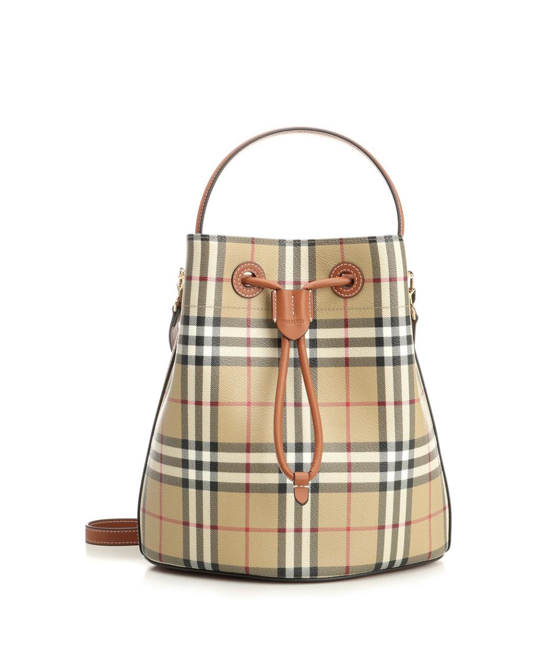 BURBERRY Бежевая сумка тоут, фото 1