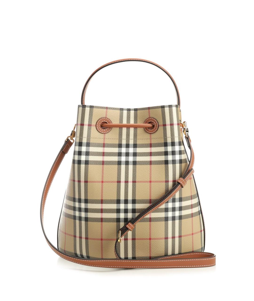 BURBERRY Бежевая сумка тоут, фото 3