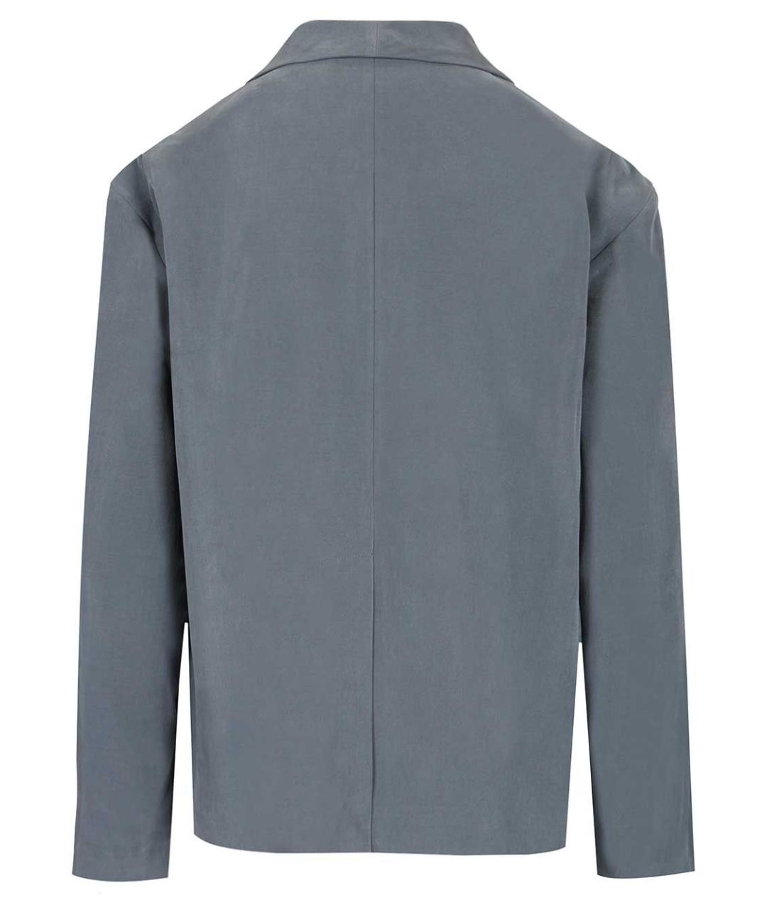 EMPORIO ARMANI Синий полиэстеровый жакет/пиджак, фото 2