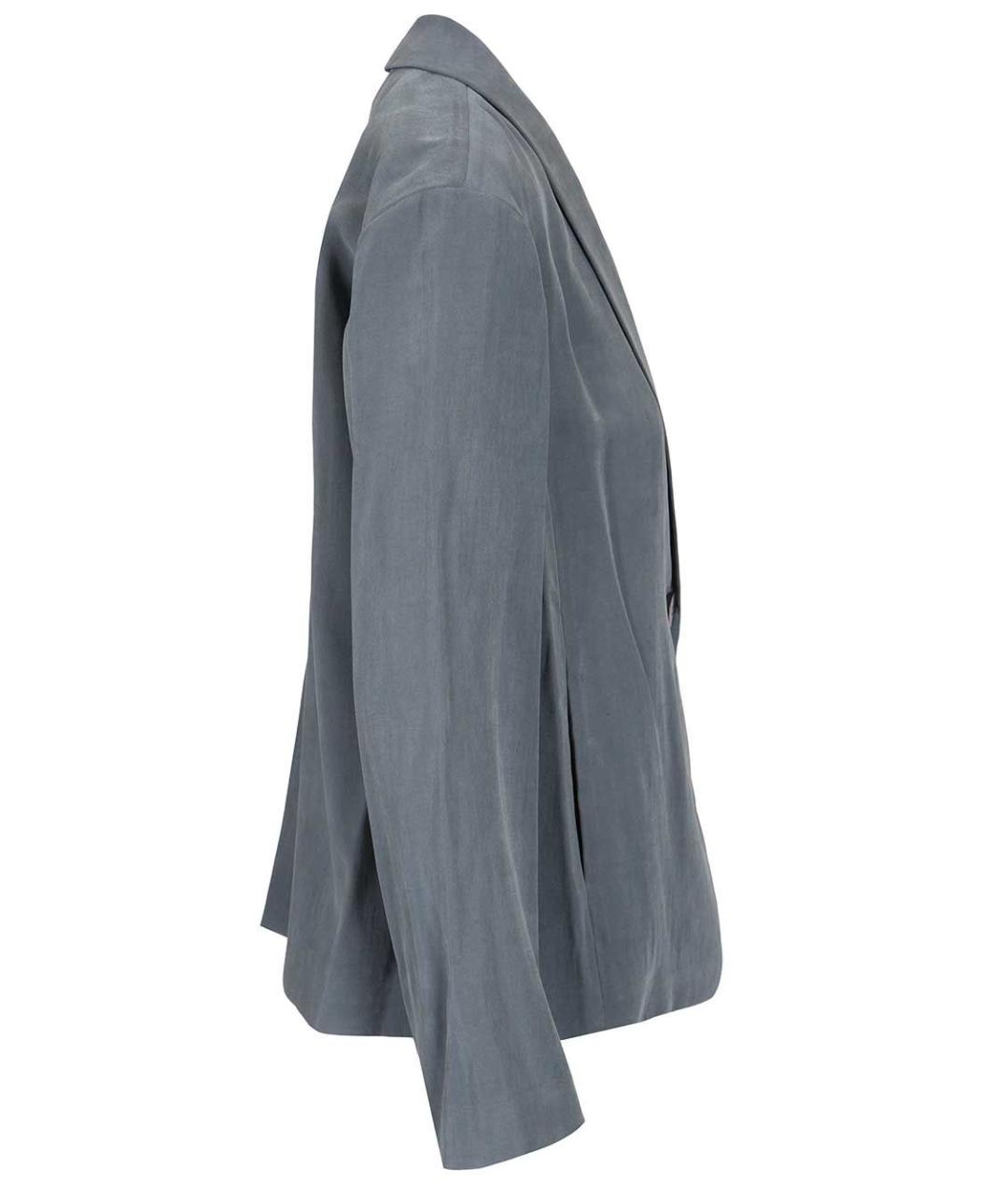 EMPORIO ARMANI Синий полиэстеровый жакет/пиджак, фото 3