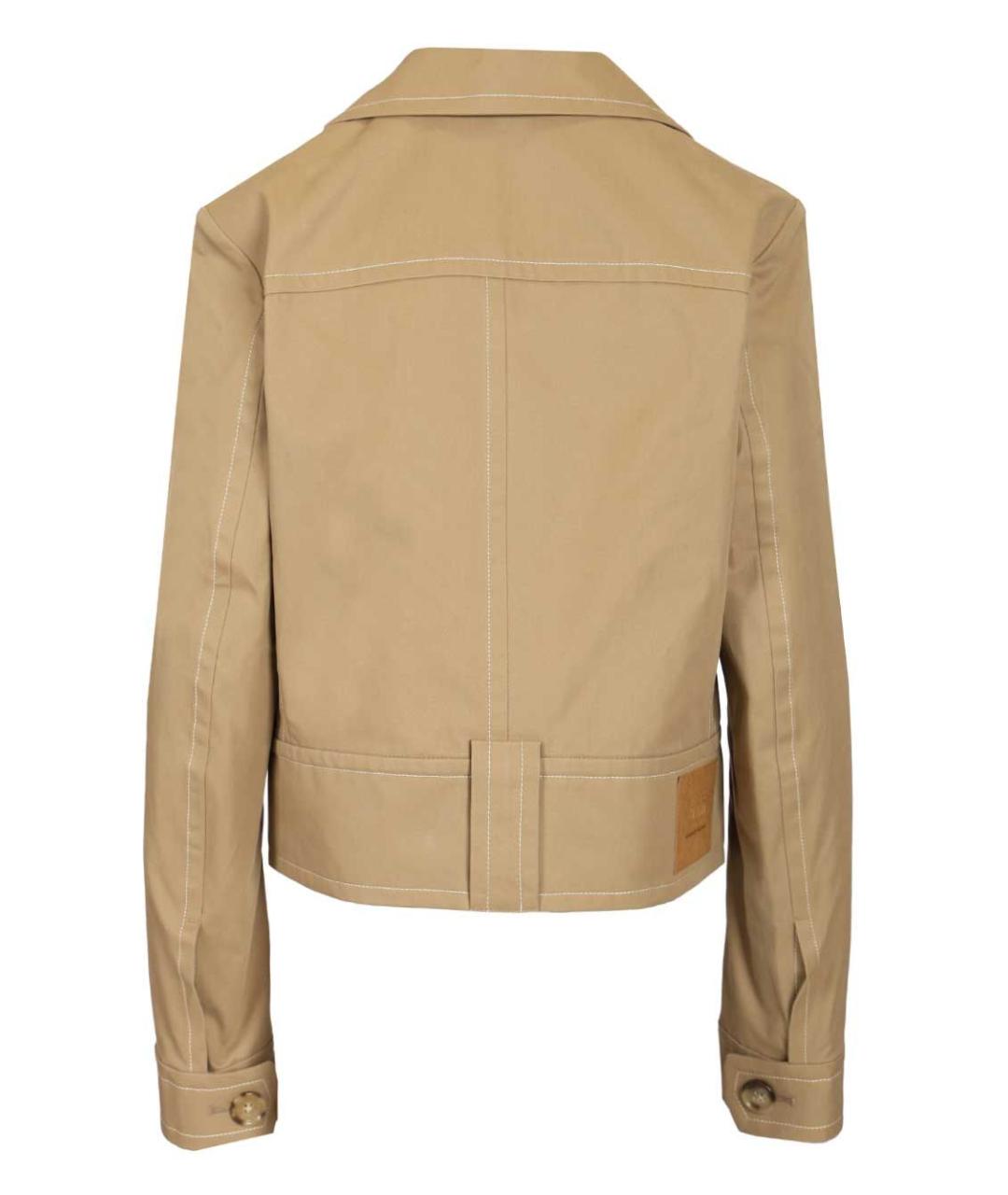 Ami Paris Бежевая хлопковая куртка, фото 2