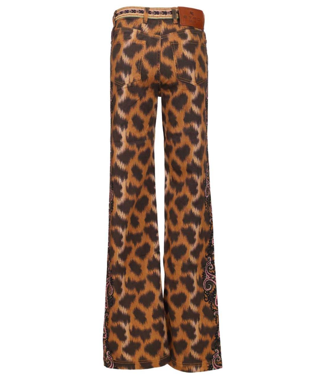 ETRO Мульти хлопко-эластановые прямые джинсы, фото 2