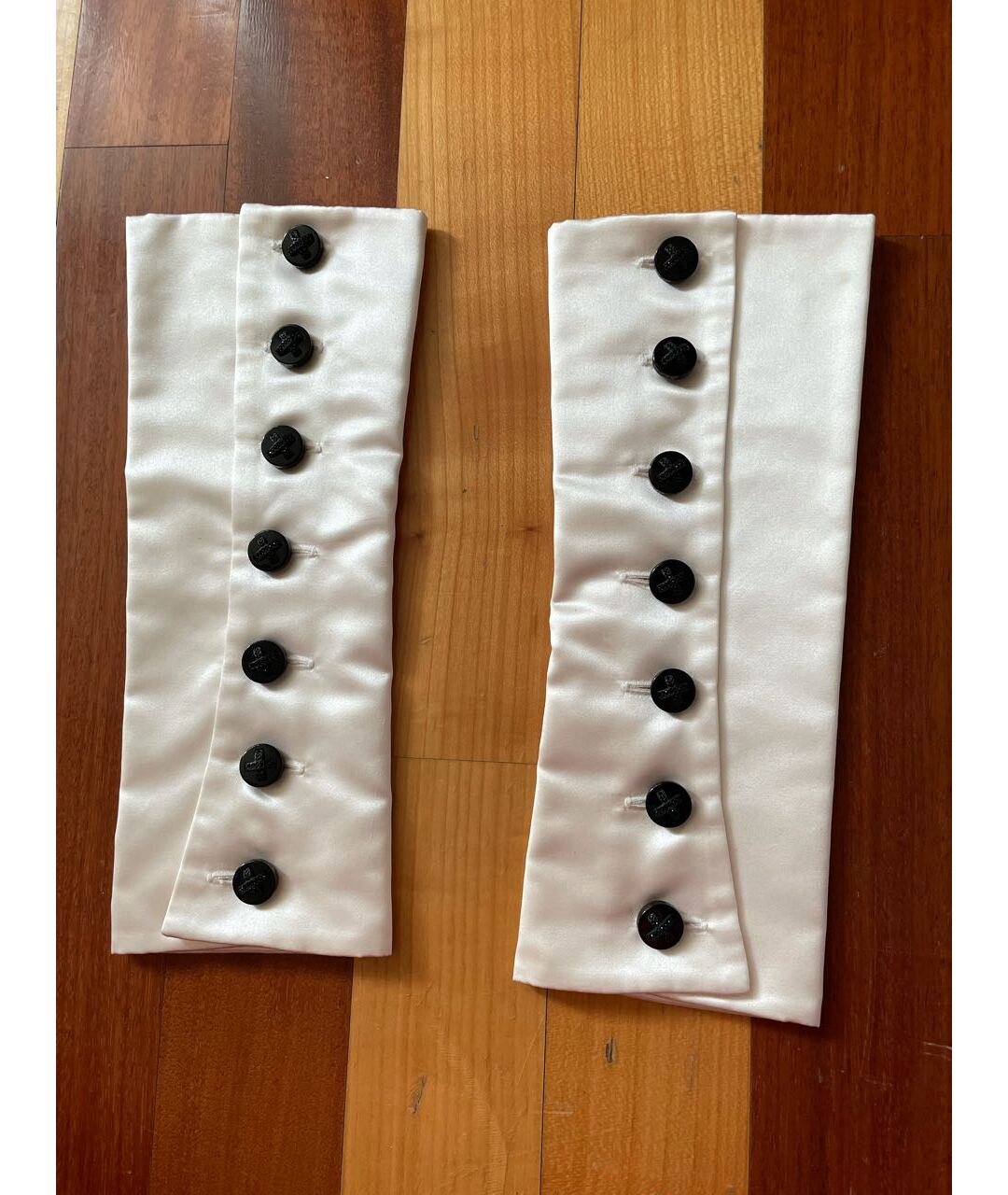 CHANEL PRE-OWNED Белые шелковые перчатки, фото 4