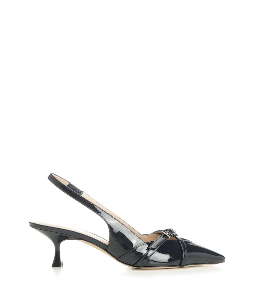 STUART WEITZMAN Синие кожаные туфли, фото 1