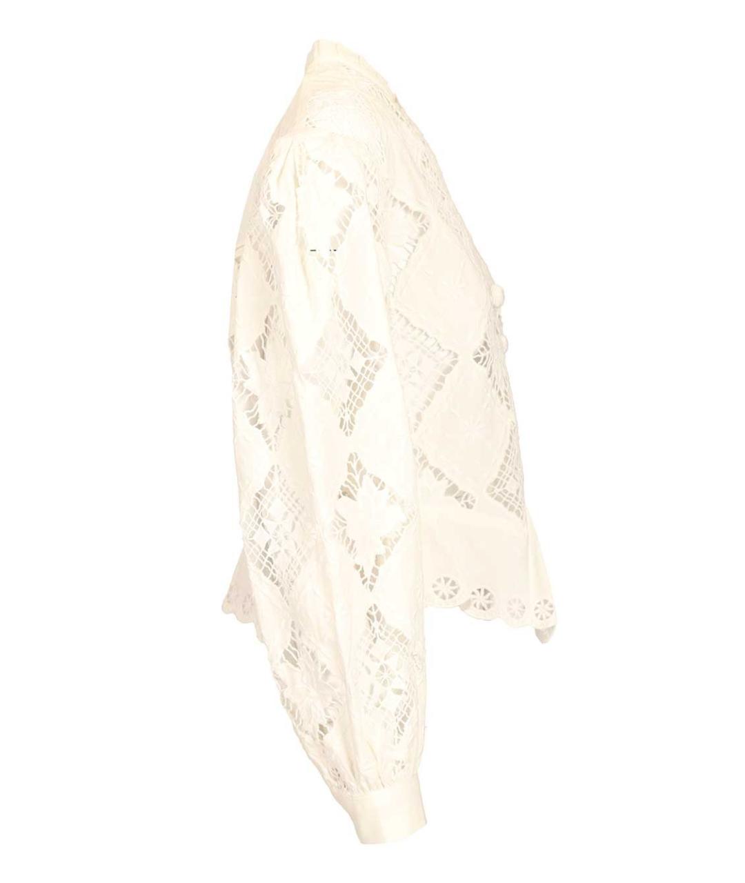 ISABEL MARANT Белая хлопковая блузы, фото 3