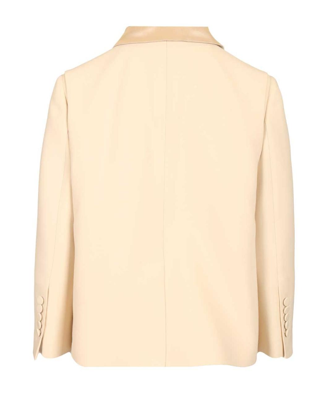 FENDI Розовый шерстяной жакет/пиджак, фото 2